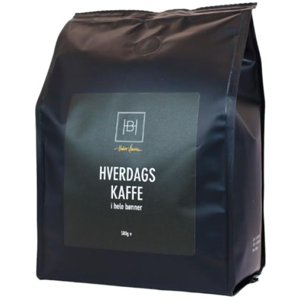 Halvor Bakke - Hverdagskaffe - hele bønner 500gr