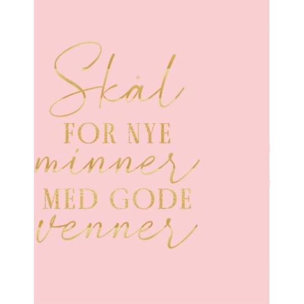 Serviett - Skål for nye minner