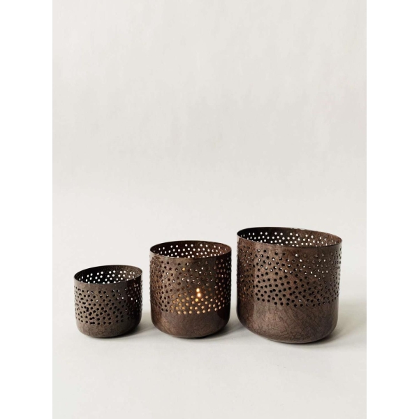 Telysholder - Metall 6cm
