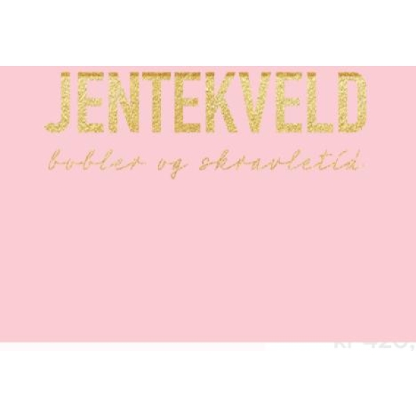 Serviett - Jentekveld