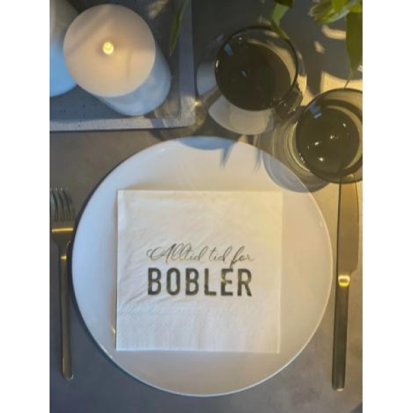Serviett - Alltid tid for bobler