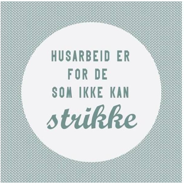 Serviett - Husarbeid