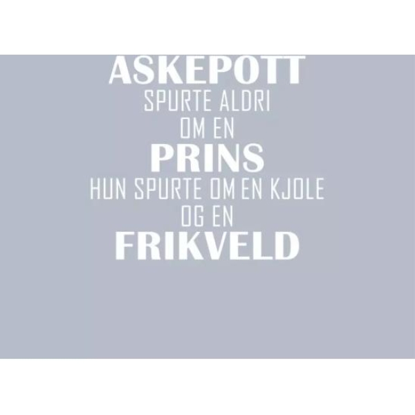 Serviett - Askepott