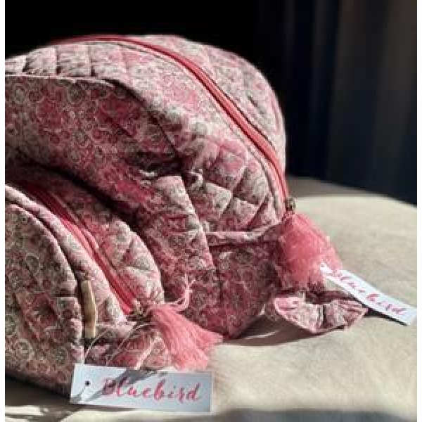 Mille moi - Bluebird toalettmappe rosa
