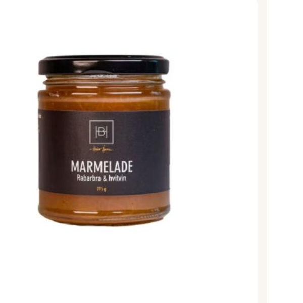 Halvor Bakke - Marmelade Rabarbra & hvitvin
