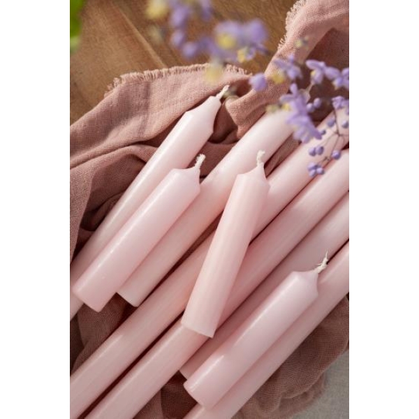 Kronelys - Lys rosa Rustik - Bilde 2