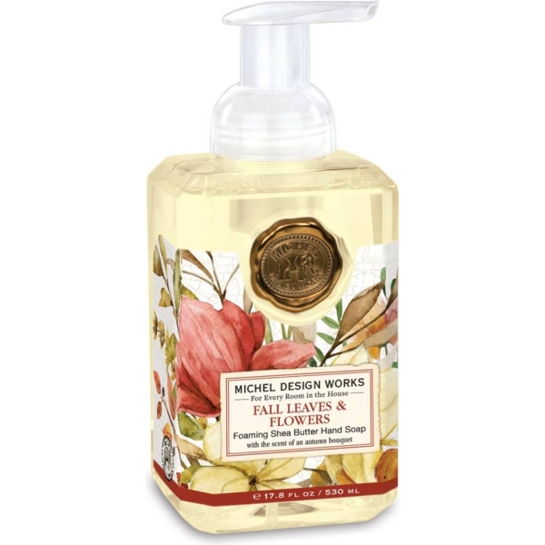 Michel Design - Skumsåpe - Fall leaves & Flowers