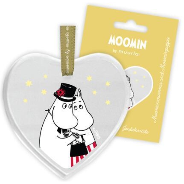Mummi Glassdekor - Mamma og Pappa 8cm