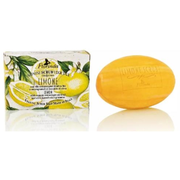 Florinda- Sapone scrub limone/Skrubb såpe lemon 200g