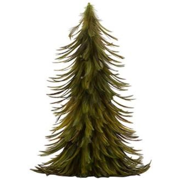 Gran - Fjær grønn 40cm