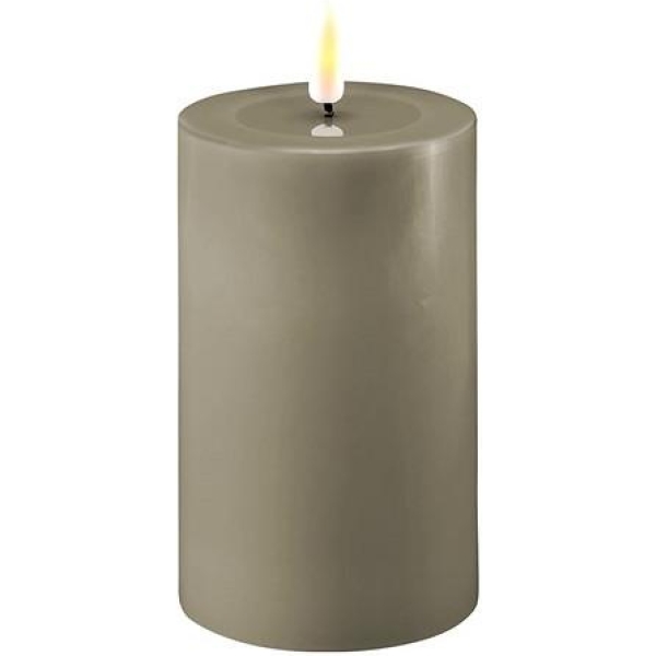 Deluxe - Led kubbelys - 7,5x12,5 Sand