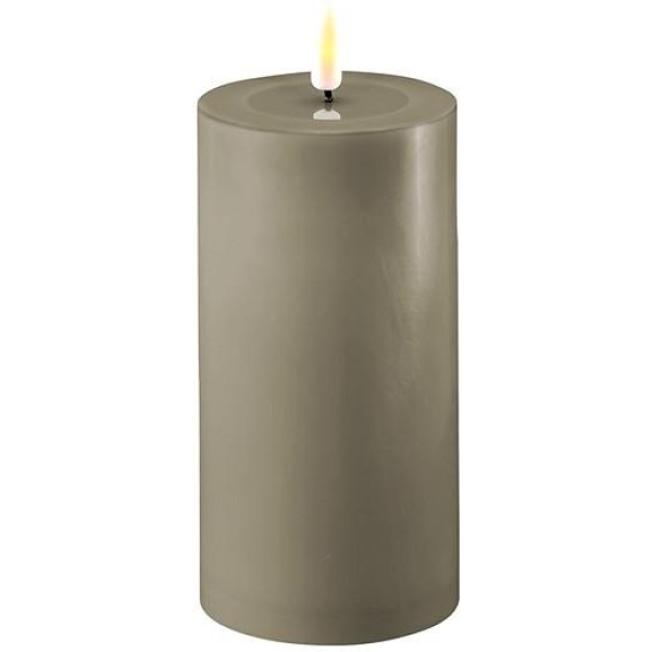 Deluxe - Led kubbelys 7,5x15 sand