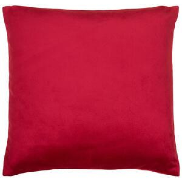 Putetrekk skinnlook rød 45 x 45