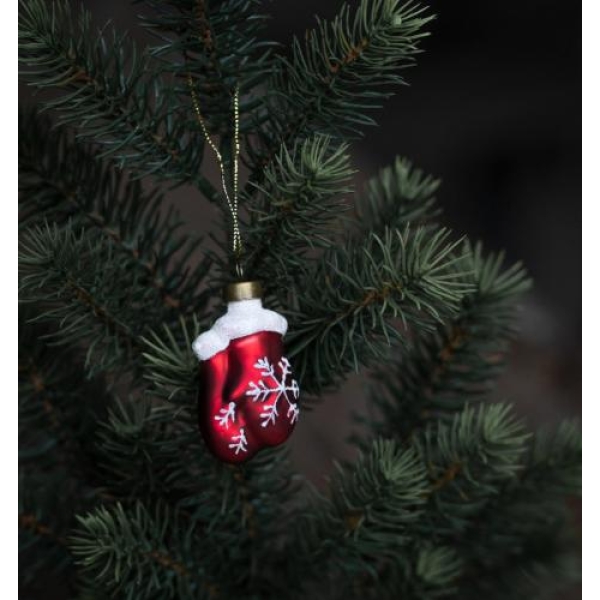 Julekuler - Votter glass 6cm