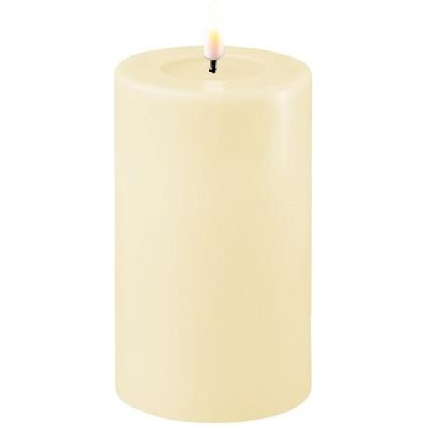 Deluxe - Led kubbelys 7,5x12,5 krem