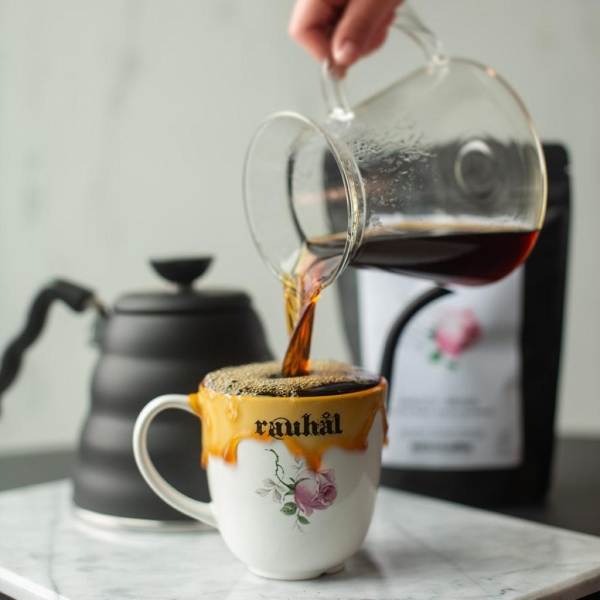 Rauhålkaffè - bønner 250gr