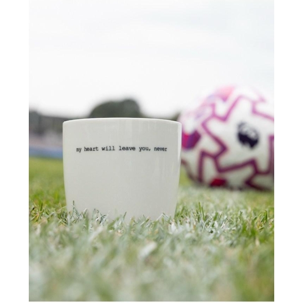 Sögne Home - Krus - My heart will leave you never