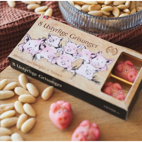 8 ustyrlige grisunger