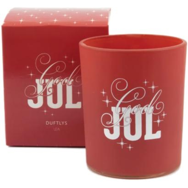 Lea Duftlys - god jul rød