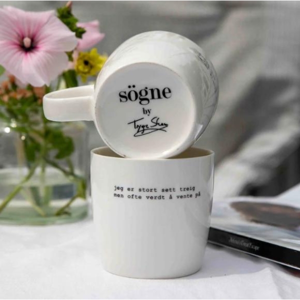 Sögne Home krus - Jeg er stort sett treig