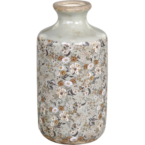 Evry vase med blomster h 21cm