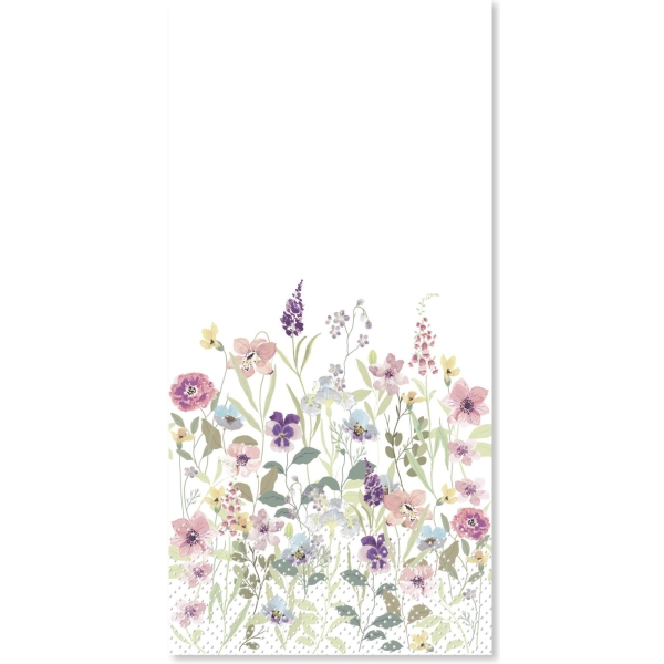 Serviett - Villblomster