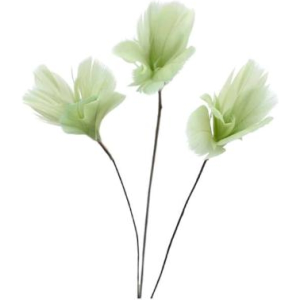 Fjær små 12 pk Lime