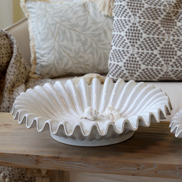 Fat med rillet kant ø44cm