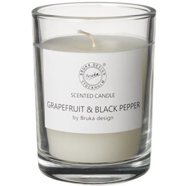Bruka Design - Duftlys Grapefruit & Black pepper