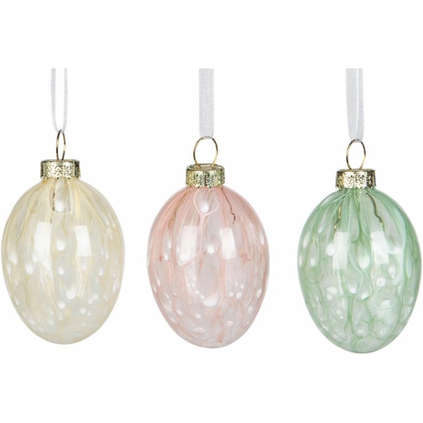 Påskeegg mix - 6pk i glass