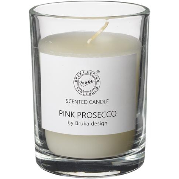 Bruka Design - Duftlys Pink Prosecco