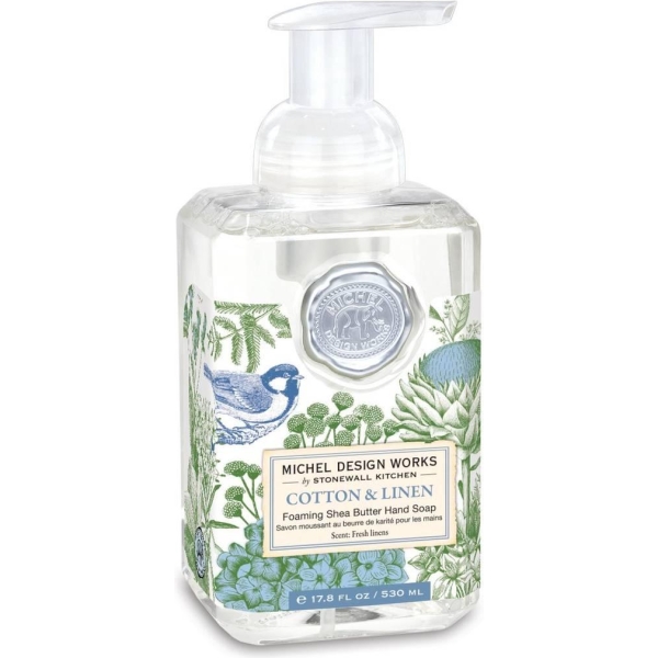 Michel Design - Skumsåpe - Cotton & linen