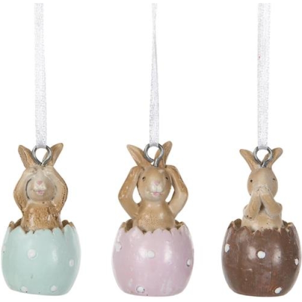 Kanin i egg - henge mix