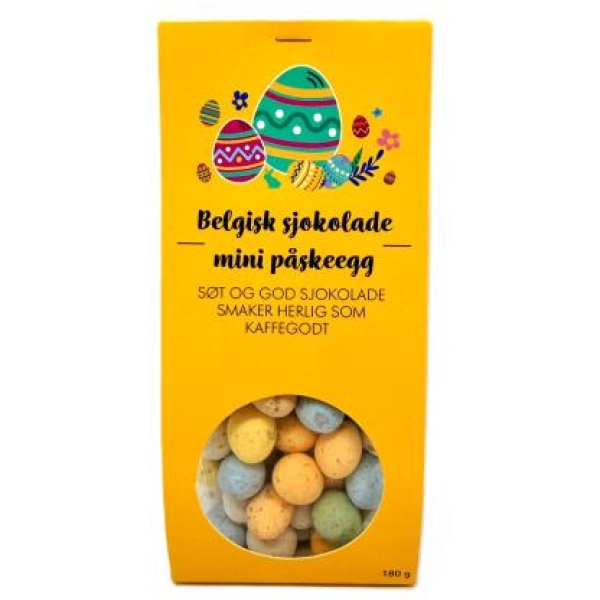 Mini Påskeegg - Belgisk sjokolade 180gr